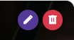 Bouton mode édition