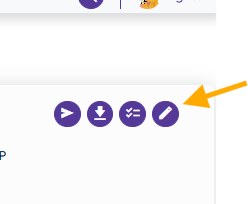 Bouton mode édition